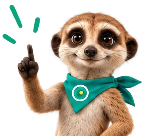 La mascotte di OAZEE indica la differenza tra una homepage generica e una landing page dedicata
