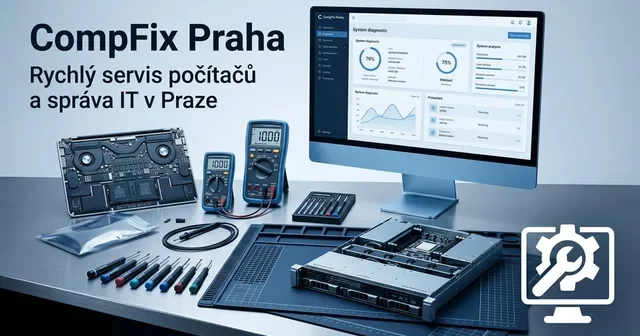 Immagine del sito CompFix Praha creato con OAZEE